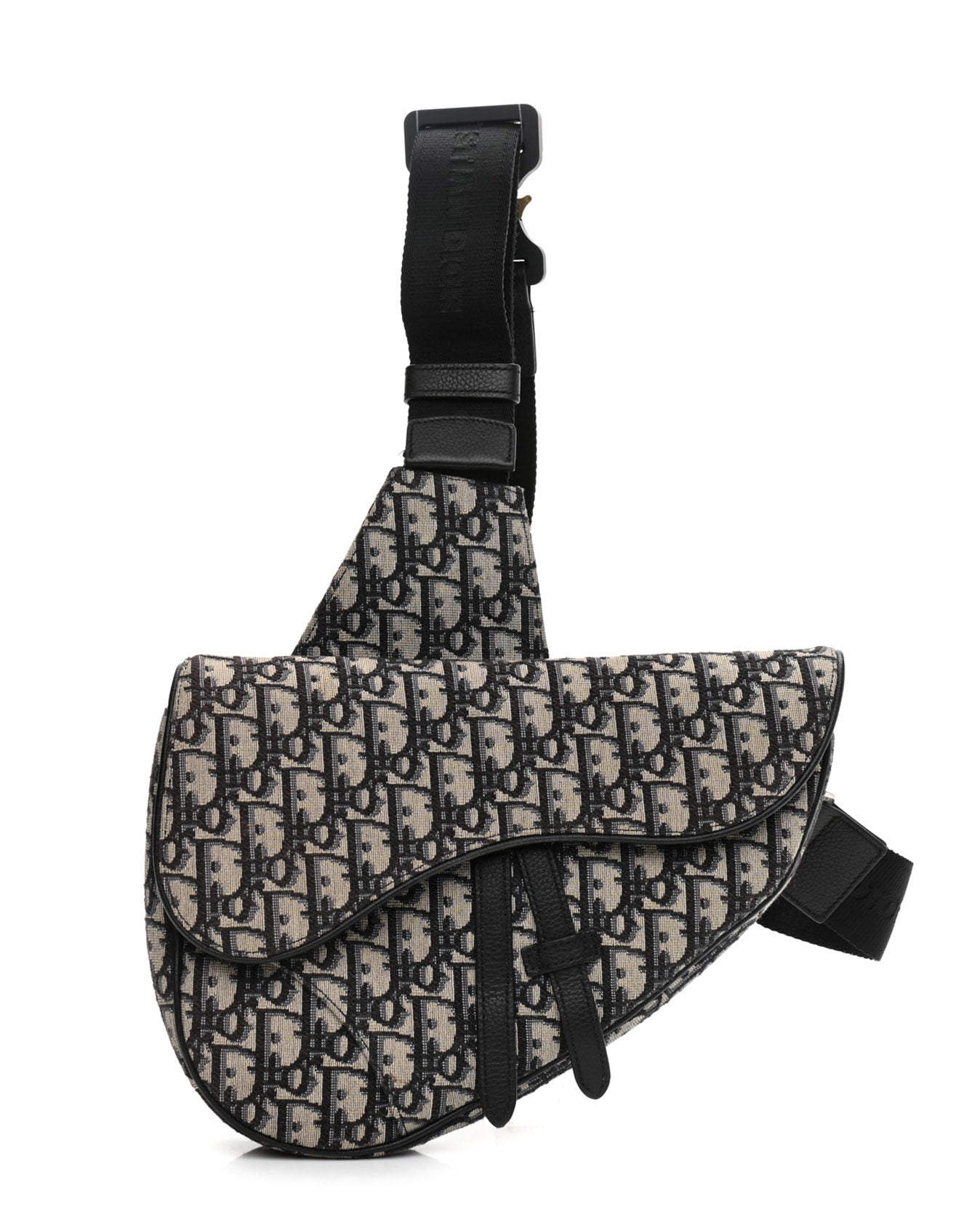 Dior Saddle Medium Oblique Jacquard Blue  SACLÀB