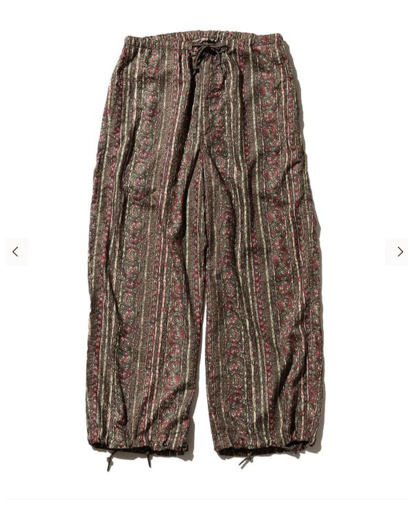 Wide leg batik print trousers – Secret Label