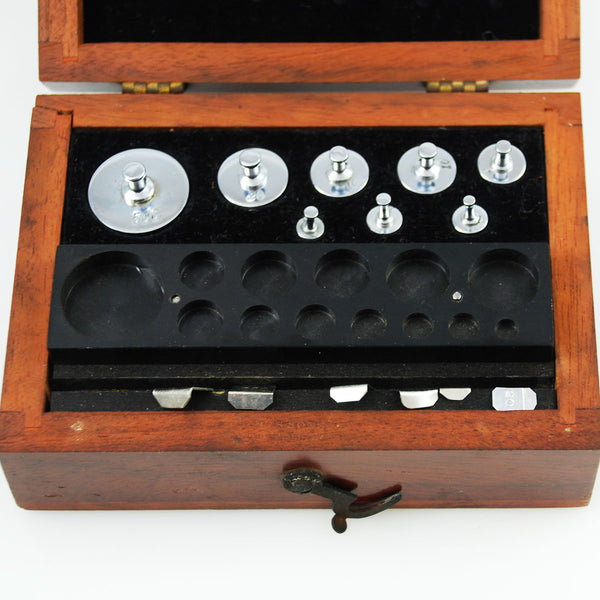 Apothecary Weight Set in Wood Box Vintage – Estatebeads