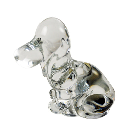 Daum Basset Hound Crystal Figurine – Estatebeads