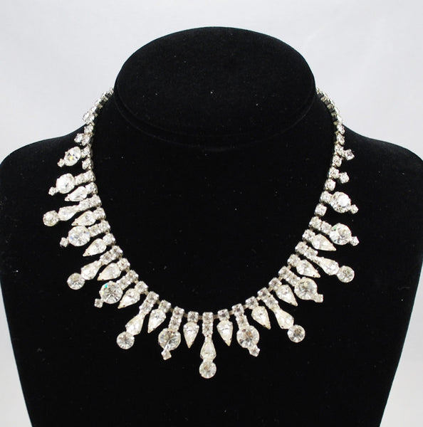 Kramer Rhinestone Necklace Vintage – Estatebeads