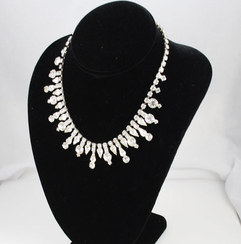 Kramer Rhinestone Necklace Vintage – Estatebeads