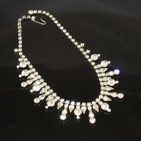 Kramer Rhinestone Necklace Vintage – Estatebeads