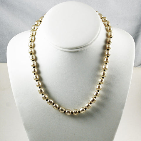 Miriam Haskell Baroque Pearl Necklace – Estatebeads