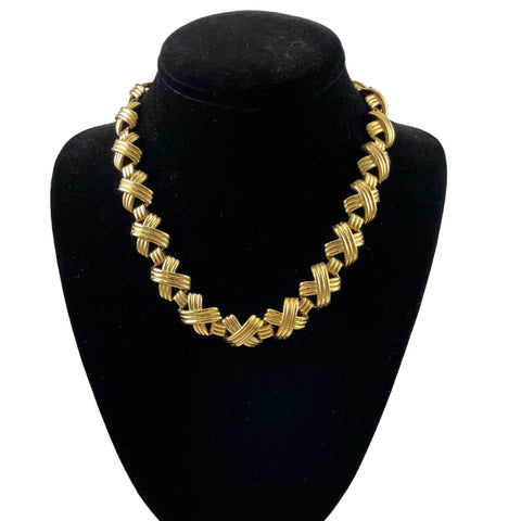 Napier Gold Rope Chain Necklace – Estatebeads