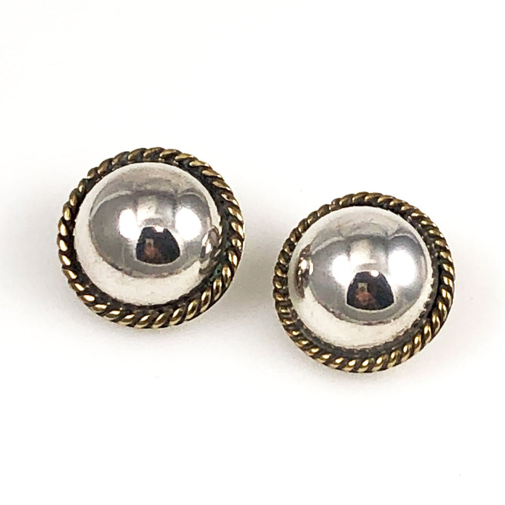 Sterling Clip On Earrings Taxco Mexican – Estatebeads
