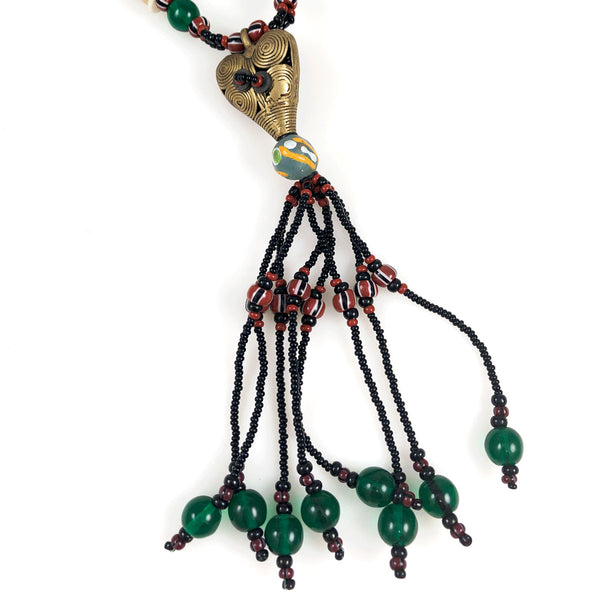 Glass & Boule African Trade Beads Necklace – Estatebeads