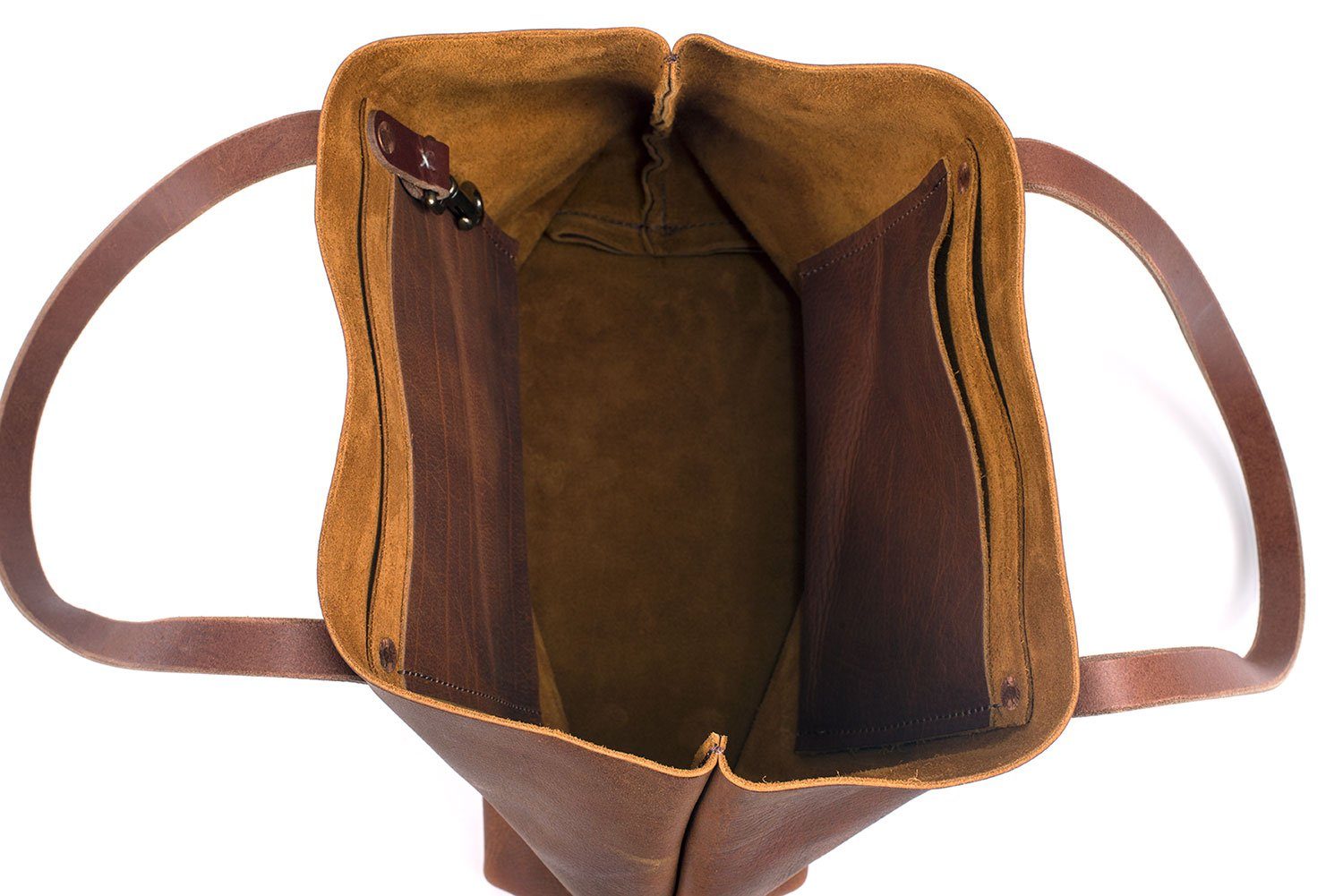 saddle tote bag