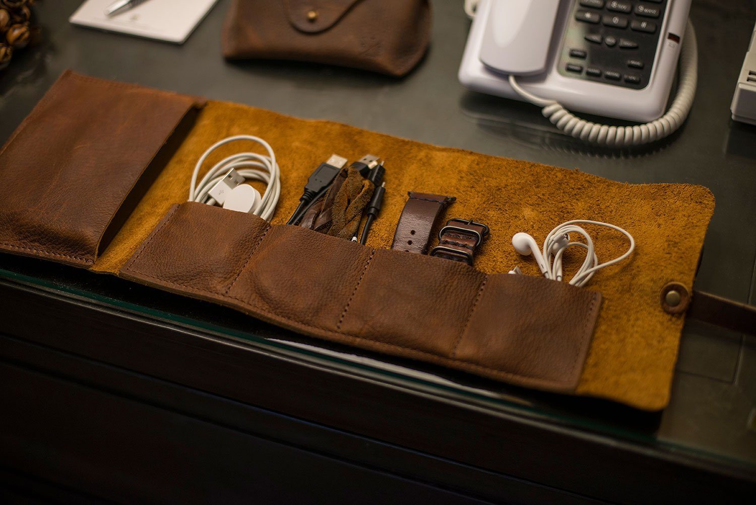 LEATHER TOOL ROLL / PIPE ROLL - Go Forth Goods ®