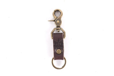 Go Forth Goods Leather Tassel Bag Charm Saddle