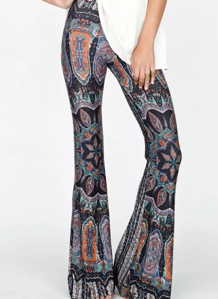 bohemian bell bottoms