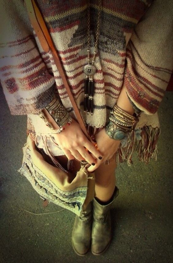 Navajo Dune Sweater With Fringe Aztec Print Hoodie Pullover Jumper In Beige Charcoal And Clay Brown 