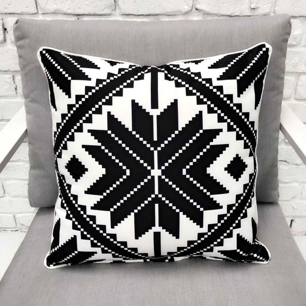 black garden chair cushions