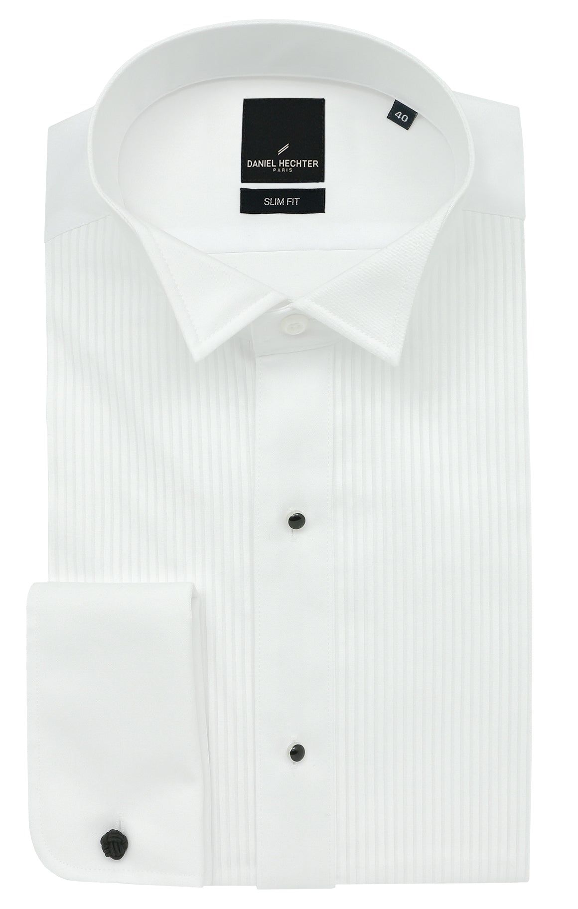 white dinner shirt