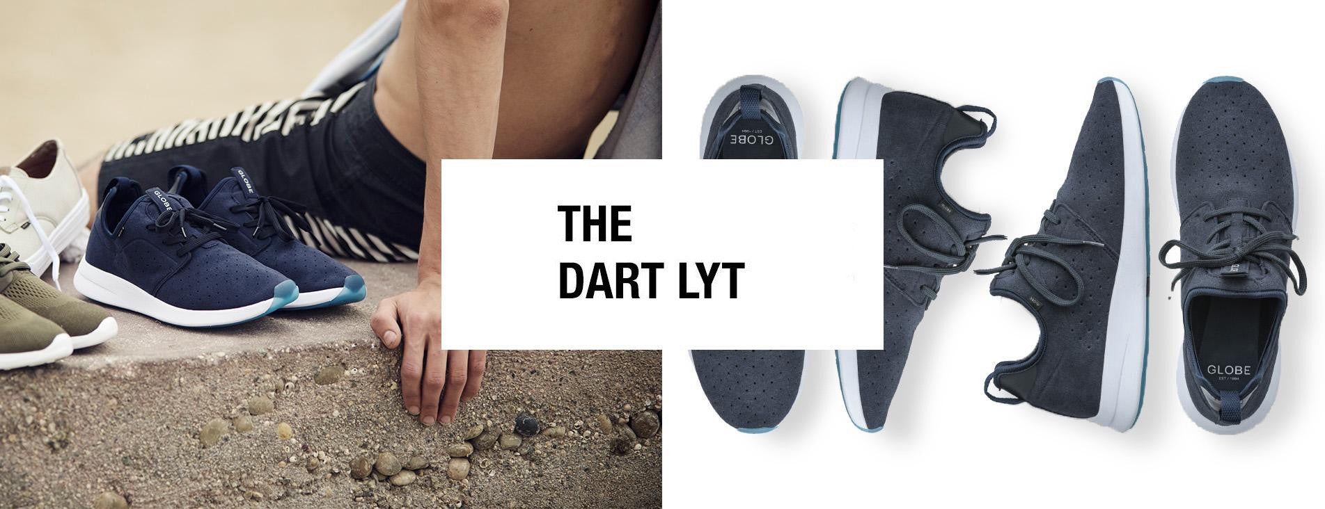 Globe Skate 2017 | The Dart Lyt Skateboarding Shoes