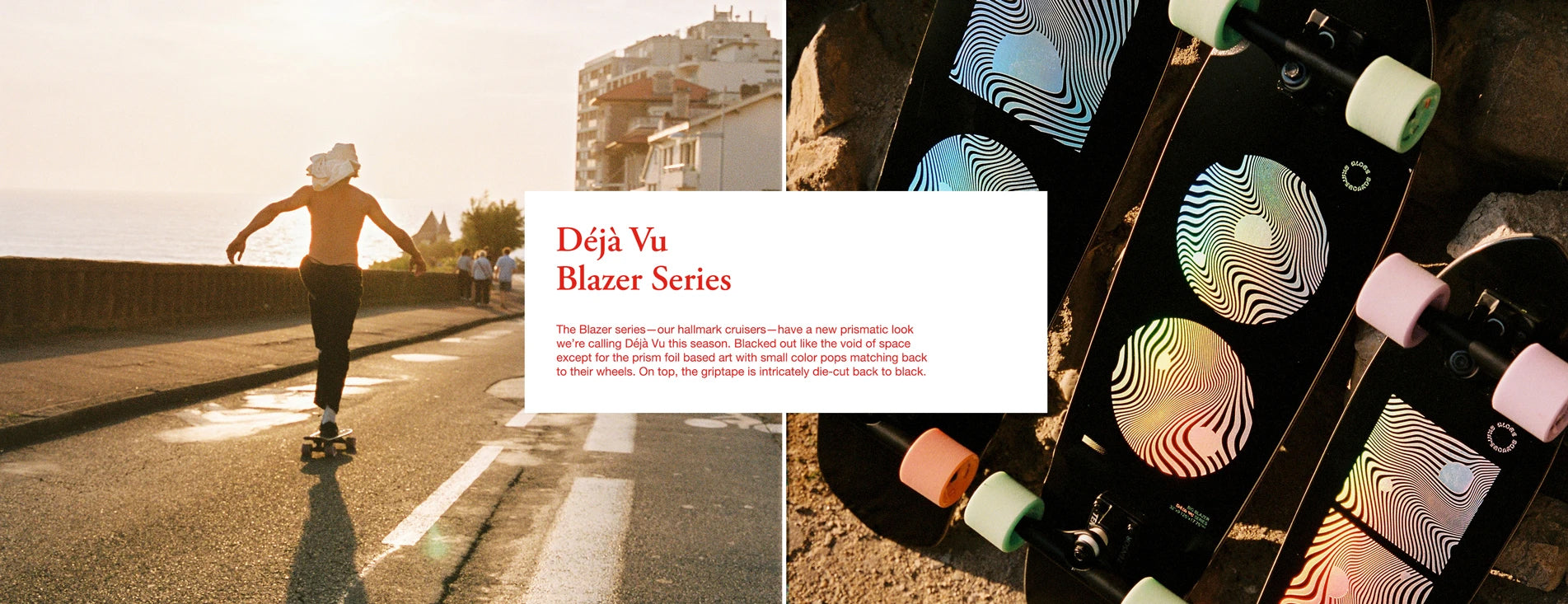 Globe Skateboards 2021 | Introducing The Blazer Deja Vu Series Cruiserboard