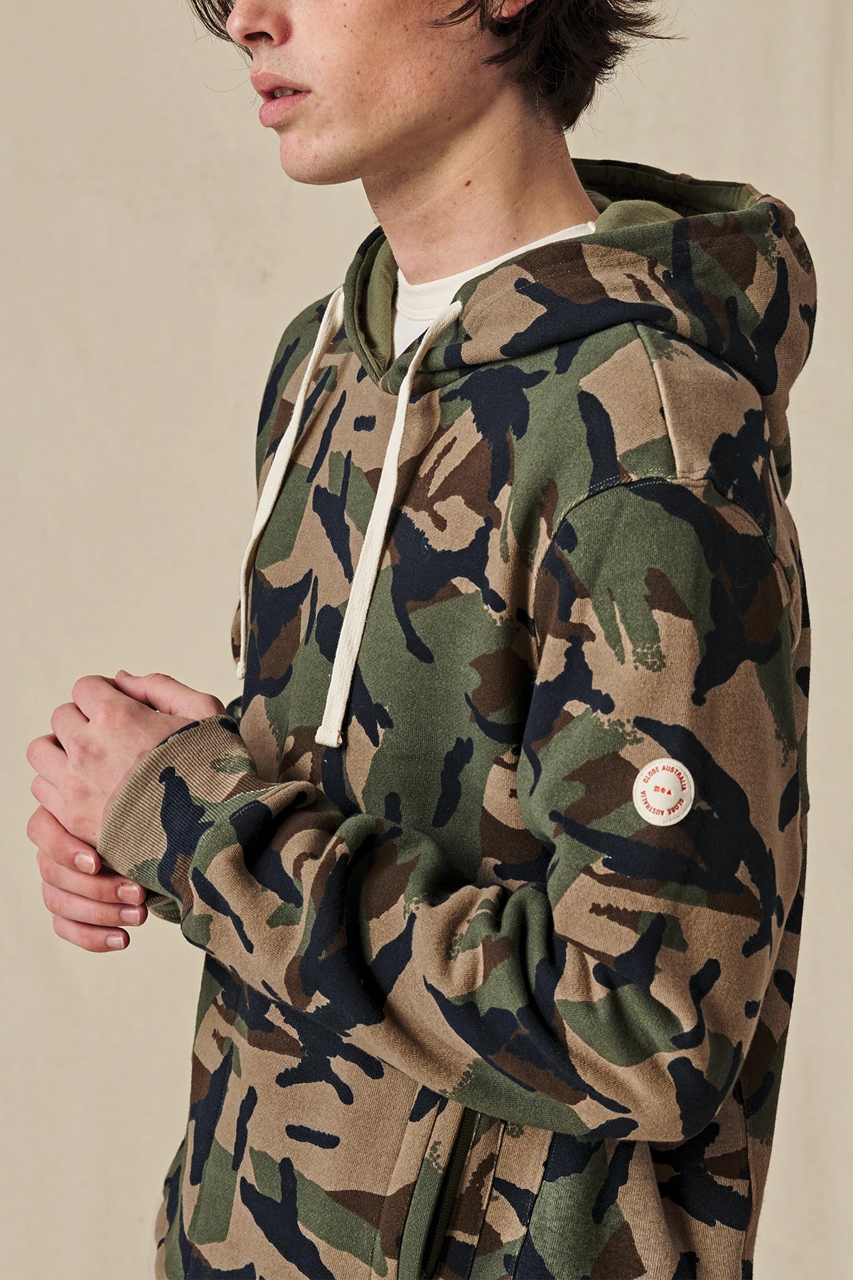 Globe Camouflage Collection | Burly Hoodie