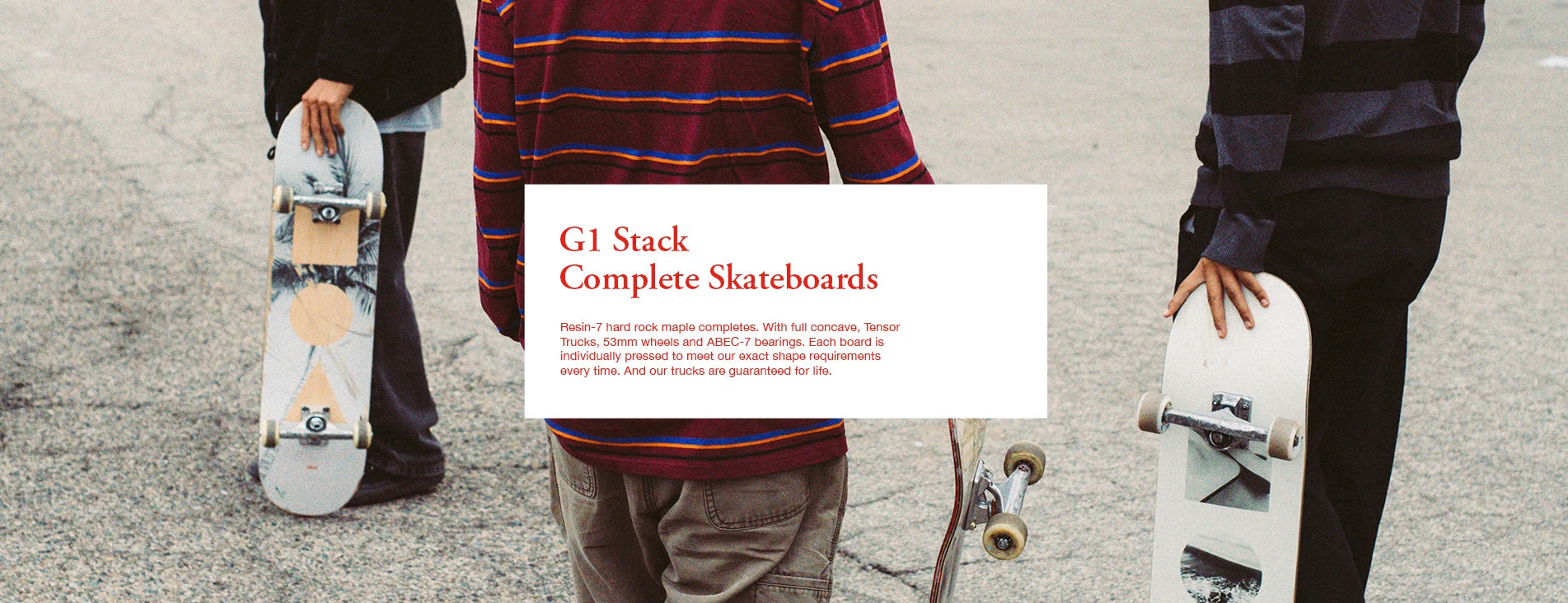 Globe Skate 2021 | G1 Stack Complete Skateboards