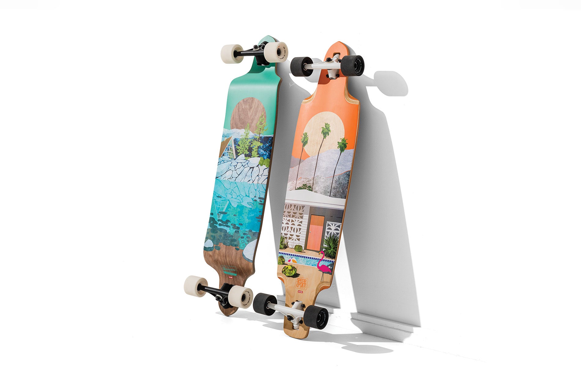 Globe Sterling Bartlett Artist Series | The Spearpoint Complete Longboard