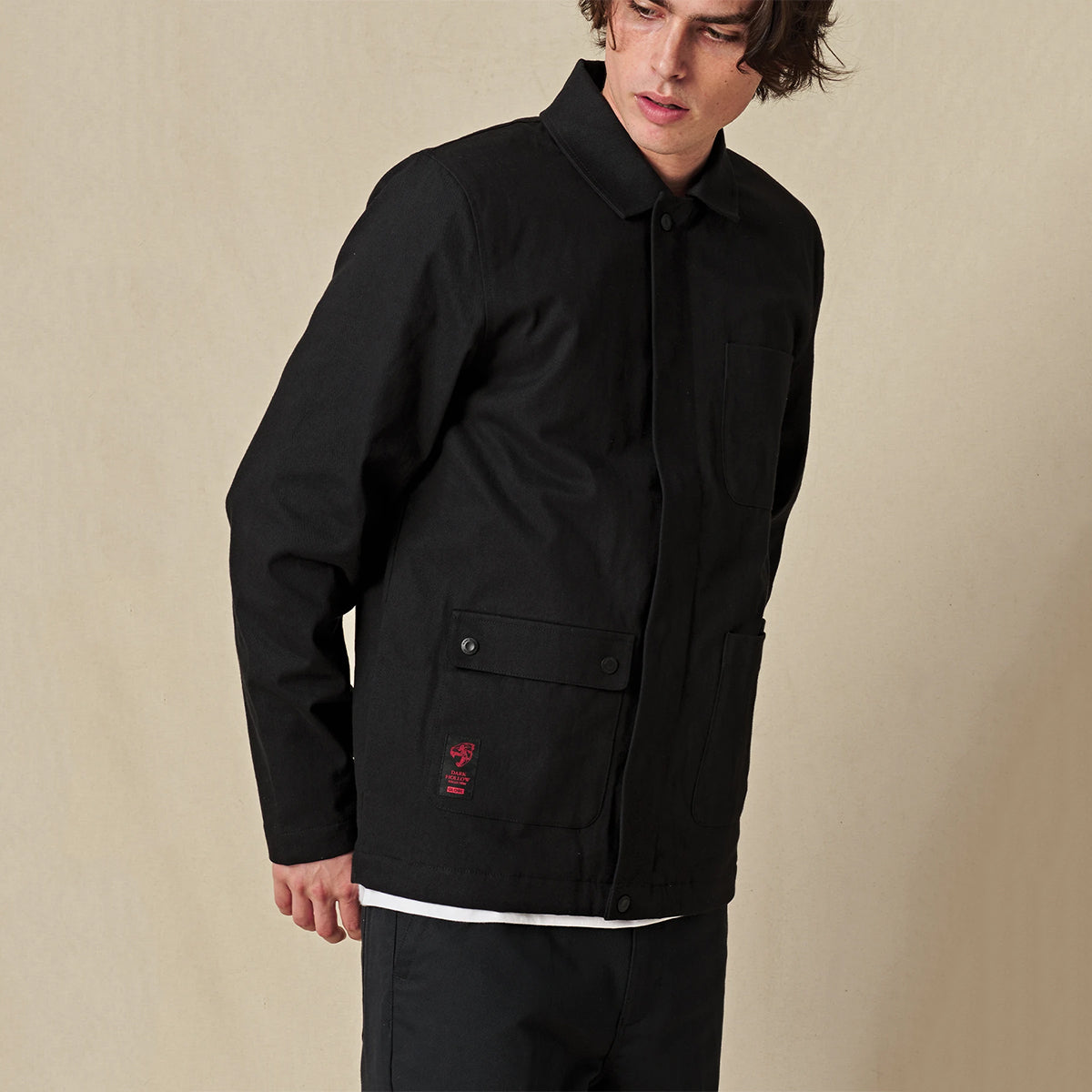 Globe Introducing The Dark Hollow Collection Dion Agius Worker Jacket