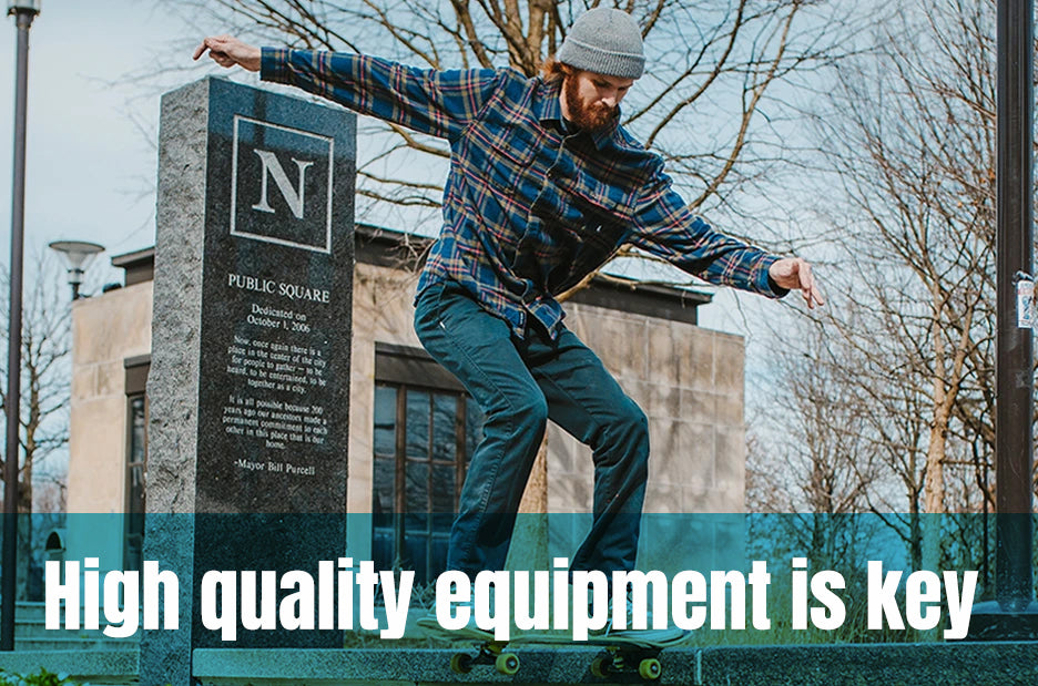 Skateboarding Safety Tips | High-quality equipment is key