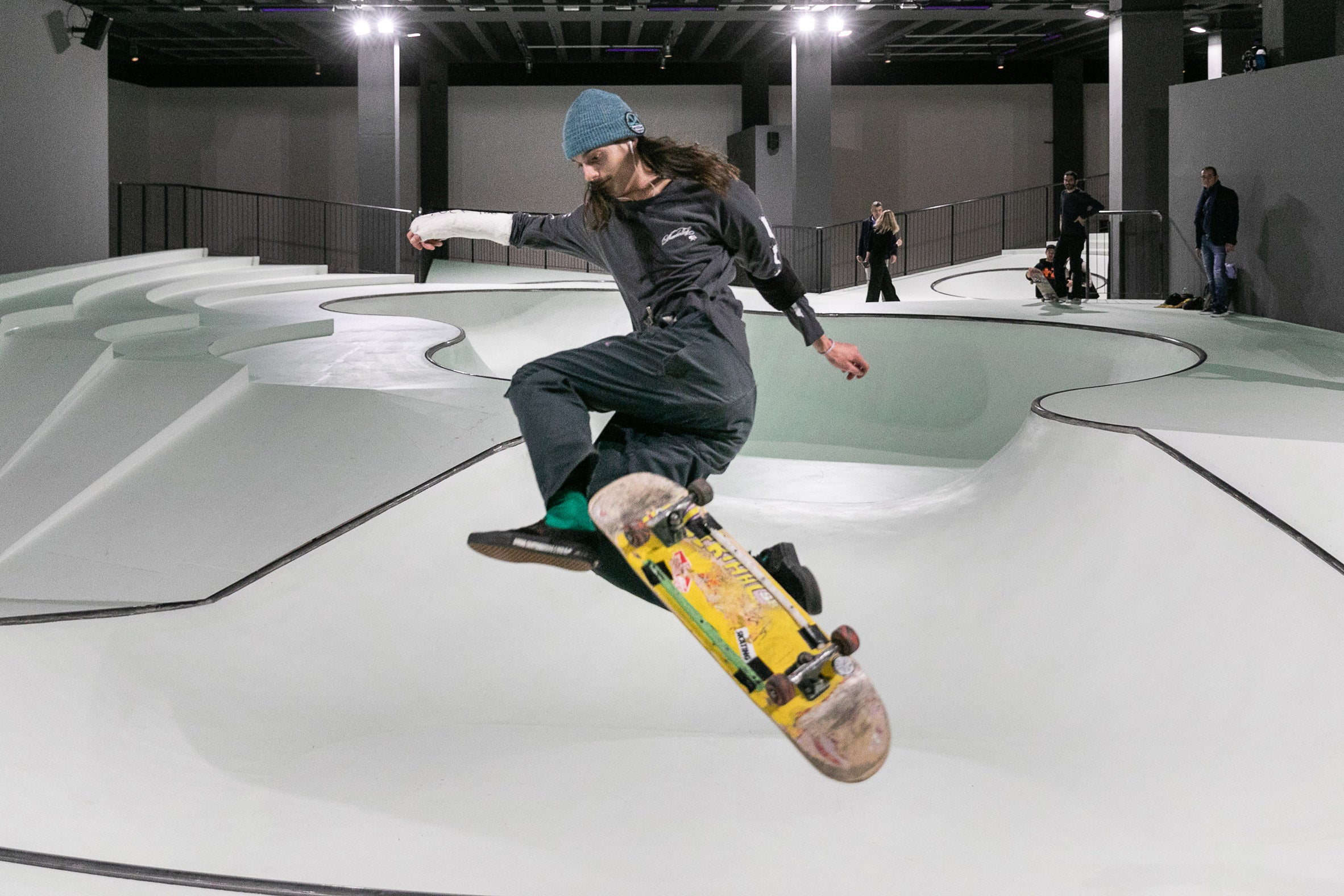 Glow-in-the-dark skatepark created inside Triennale Milano by Koo Jeong A