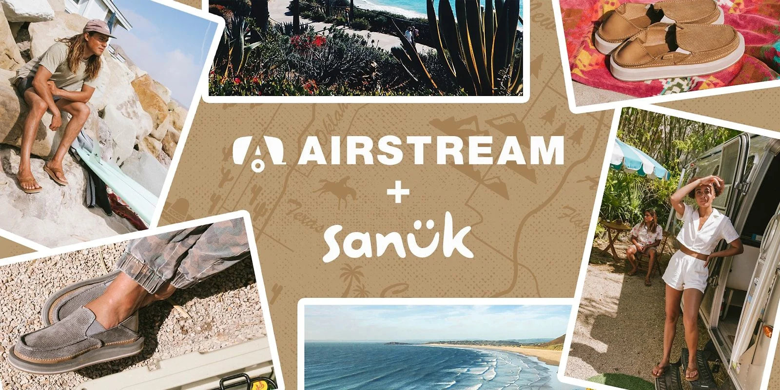 Sanuk Footwear 2021 | Airstream Embroidered Shoe Collaboration