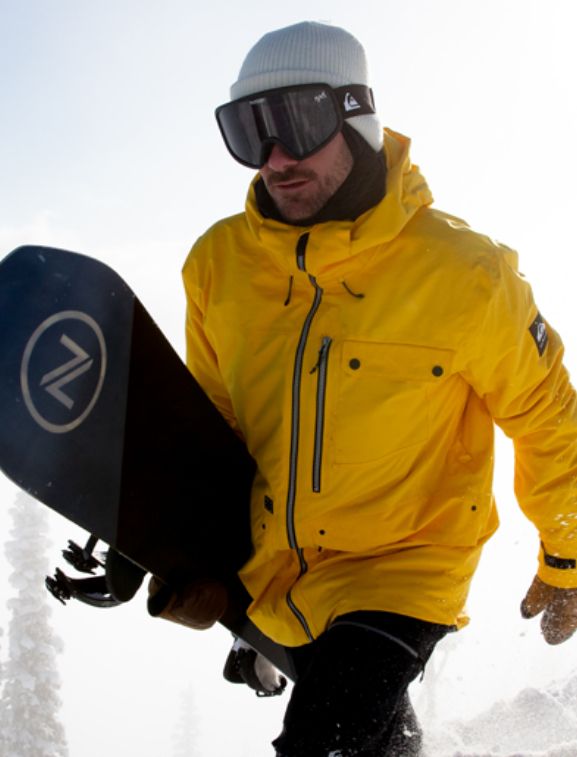 Quiksilver Mens 2020 | Introducing the Recycled For Radness Snow Jacket Collection