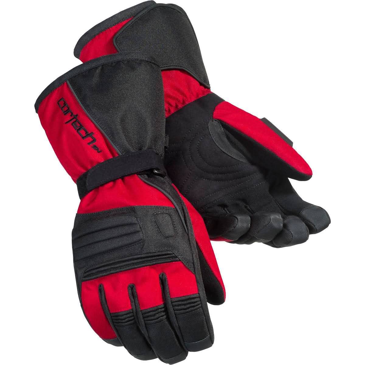 red snow gloves