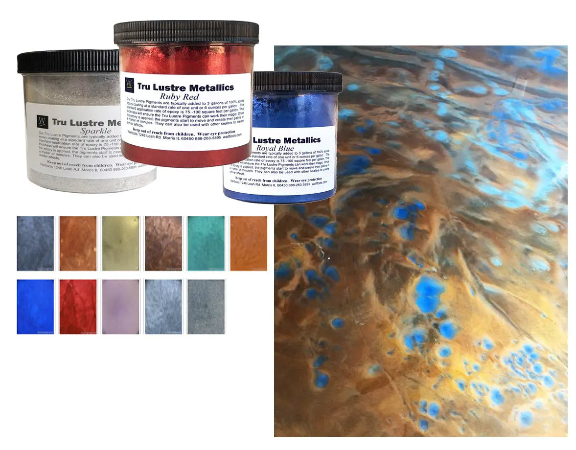 Solid Color Epoxy Pigment Cerulean Blue