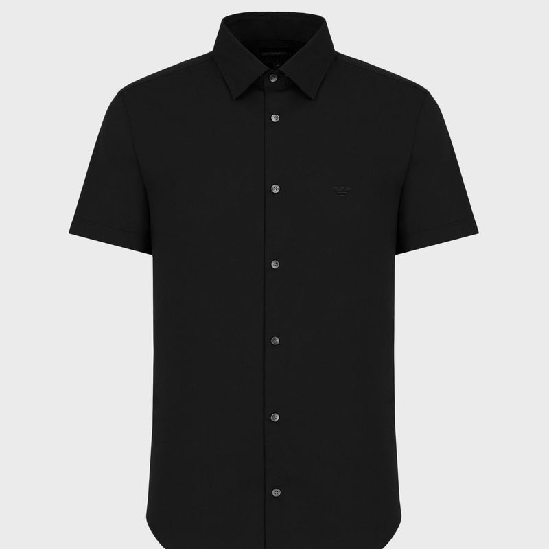 armani short sleeve button down