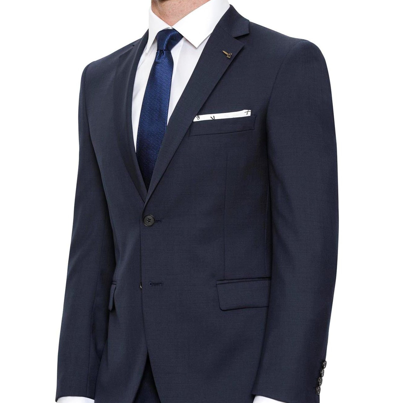 Joe Black 2pce Navy Blue Suit | Ignition For Men