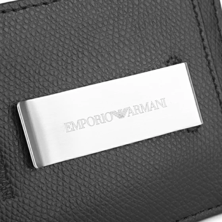 Emporio Armani Card Holder with Clip | Ignition For Men