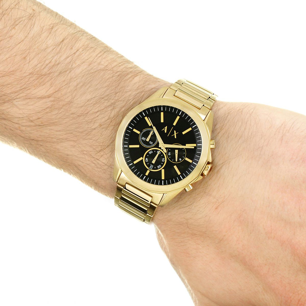 ea7 watch gold