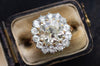 4.25CTW MINE CUT CUSHION DIAMOND IN OEC HALO - SinCityFinds Jewelry