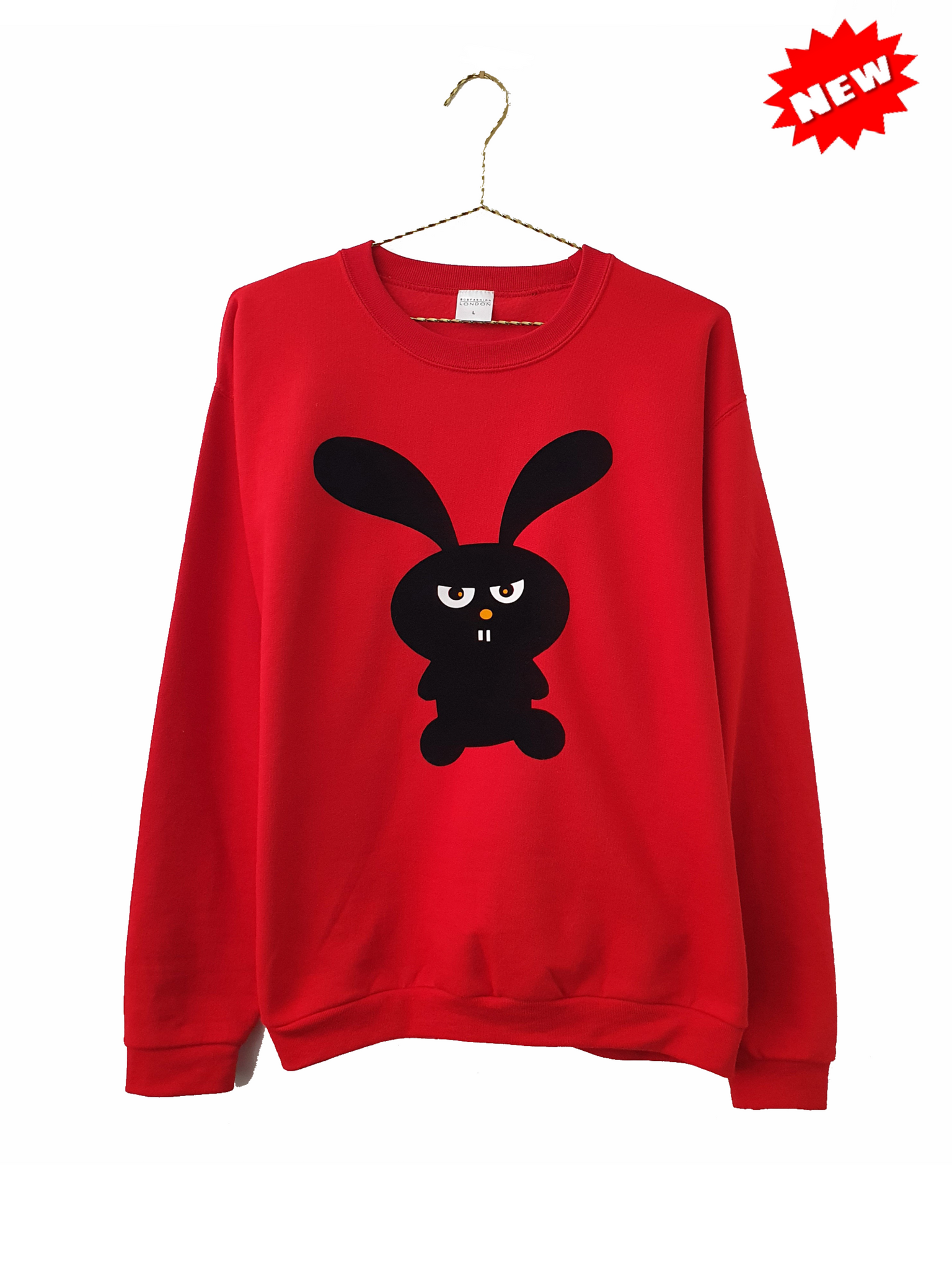 bad bunny sweater red