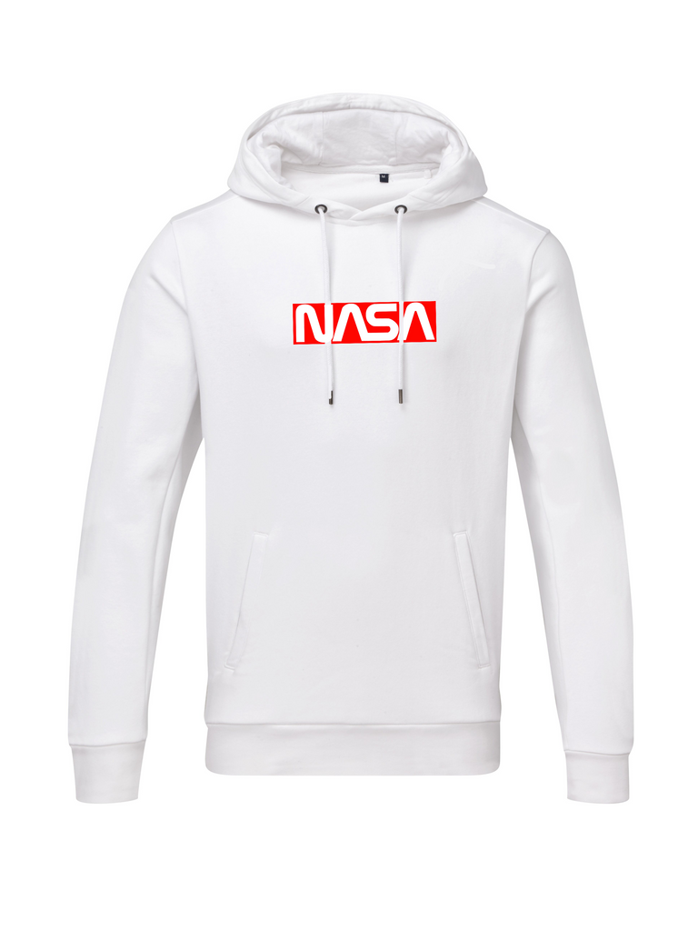 nasa hoodie white