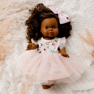 Penny Floral Doll Dress - Pink