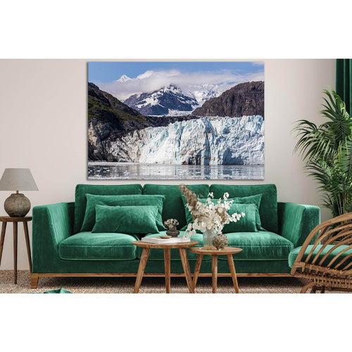 Glacier And Mount Fairweather Range Mountains №SL1356 Ready to Hang Canvas Print