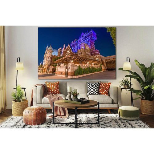 Architecture Of Tokyo Disneysea №SL1377 Ready to Hang Canvas Print