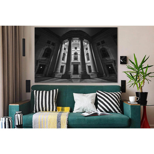 Architecture In Black And White №SL1367 Ready to Hang Canvas Print