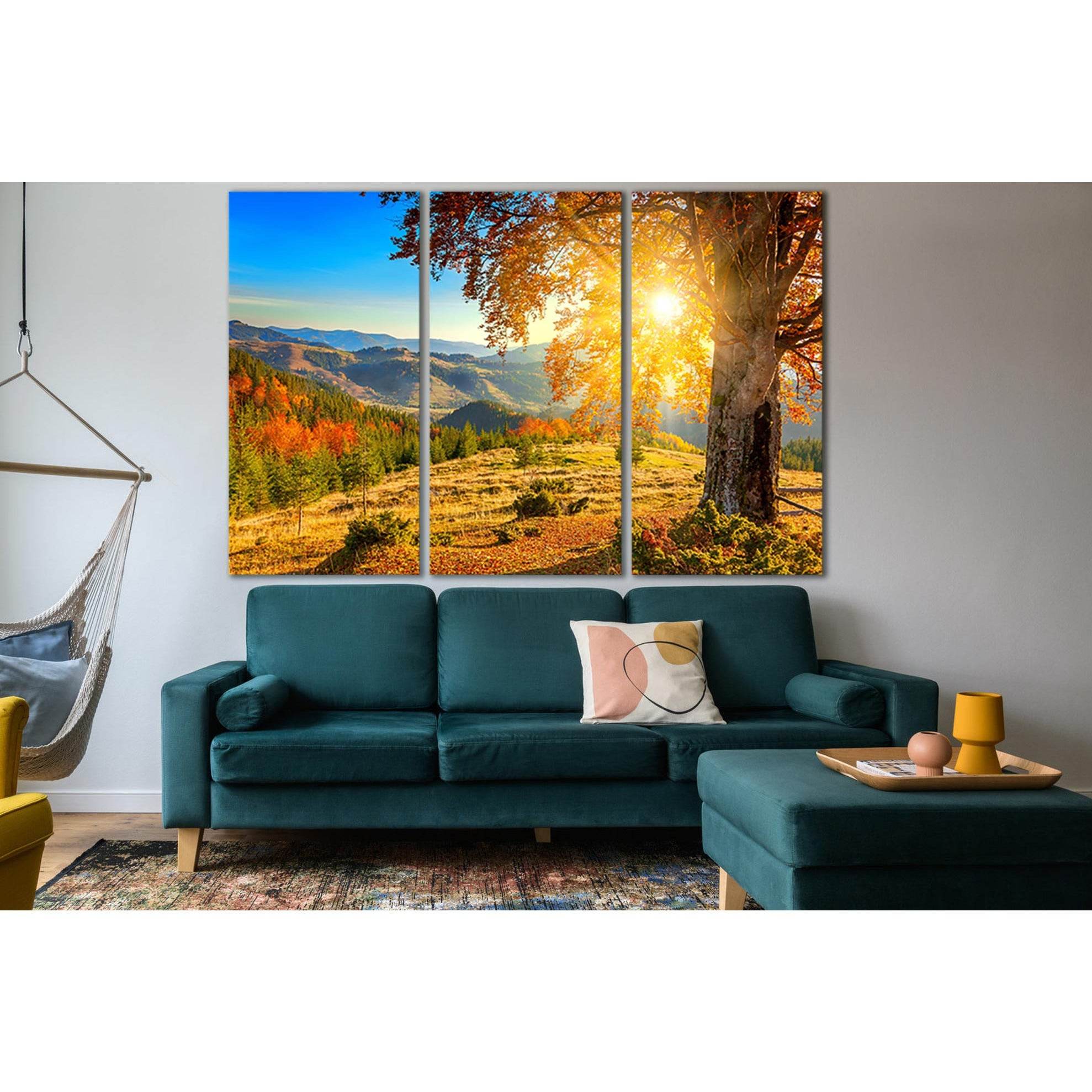 Early Autumn Morning №SL1499 Ready to Hang Canvas Print - Zellart Canvas Prints product image