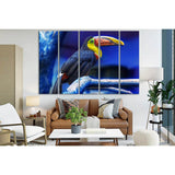 Exotic Birds Toucan №SL1525 Ready to Hang Canvas Print