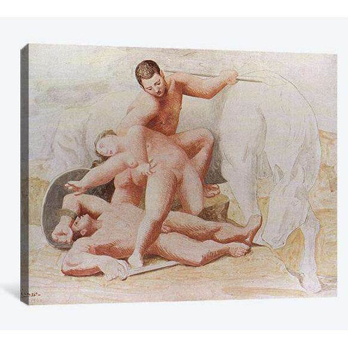 Pablo Picasso, The Rape - Canvas print