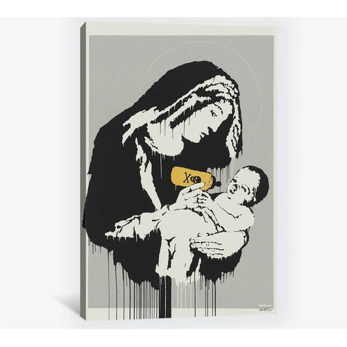 Banksy Virgin - Canvas print