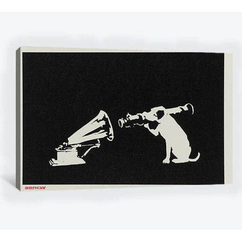 Banksy hmv - Canvas print