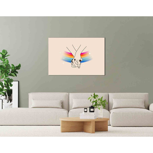 Lesbian gay bisexual transgender №2146 Ready to Hang Canvas Print