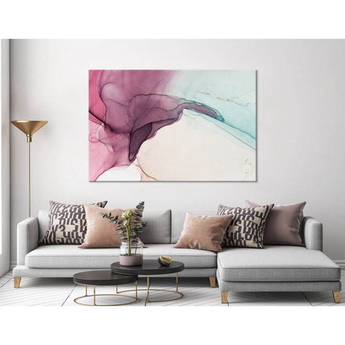 Pink Orchid Abstract №04275 Ready to Hang Canvas Print