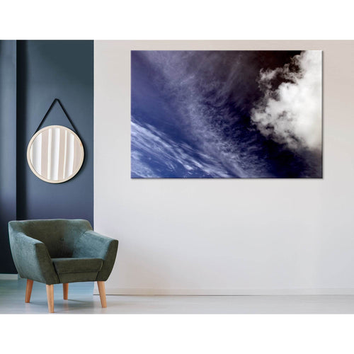 Planet From Space Abstract №04342 Ready to Hang Canvas Print