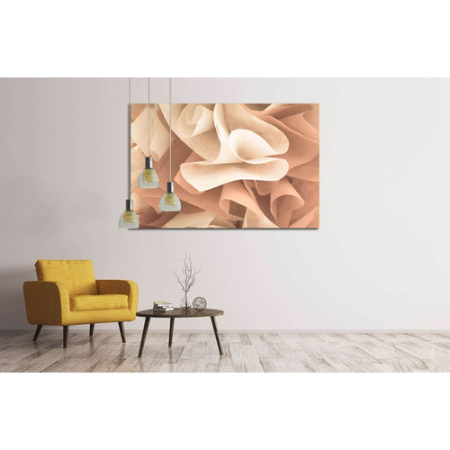 abstract beautiful rose gold color №2893 Ready to Hang Canvas Print